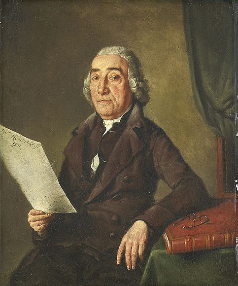 Portret van Jacob de Vos Sr. (1736-1833), kunstverzamelaar te Amsterdam